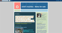 Desktop Screenshot of norastouches.blogspot.com