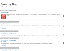 Tablet Screenshot of cookslogblog.blogspot.com