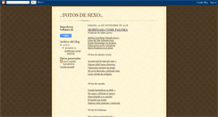 Desktop Screenshot of fotosdelsexo.blogspot.com