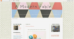 Desktop Screenshot of amodernfable.blogspot.com