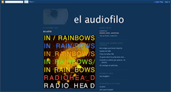Desktop Screenshot of elaudiofilo.blogspot.com