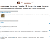 Tablet Screenshot of postres-recetas.blogspot.com