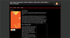 Desktop Screenshot of emoshorthairstyle.blogspot.com