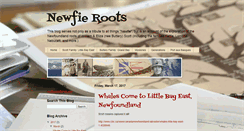 Desktop Screenshot of newfieroots.blogspot.com
