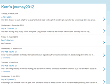 Tablet Screenshot of kerrisjourney2012.blogspot.com