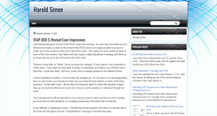 Desktop Screenshot of haroldsimon.blogspot.com