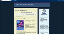 Desktop Screenshot of computer-karaoke-music.blogspot.com