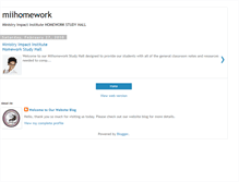 Tablet Screenshot of miihomework.blogspot.com