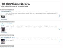 Tablet Screenshot of fotodenunciasdaeumesfera.blogspot.com