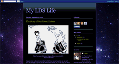 Desktop Screenshot of my-lds-life.blogspot.com