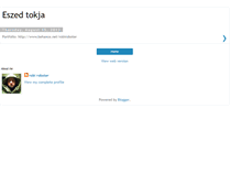 Tablet Screenshot of eszedtokja.blogspot.com
