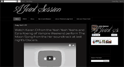 Desktop Screenshot of ajointsession.blogspot.com
