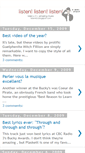 Mobile Screenshot of listenx3.blogspot.com