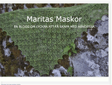 Tablet Screenshot of maritasmaskor.blogspot.com