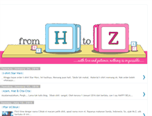 Tablet Screenshot of fromhtoz.blogspot.com