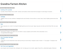 Tablet Screenshot of grandmafarmerskitchen.blogspot.com