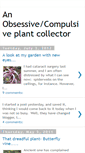 Mobile Screenshot of anobsessivecompulsiveplantcollector.blogspot.com