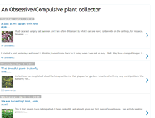 Tablet Screenshot of anobsessivecompulsiveplantcollector.blogspot.com