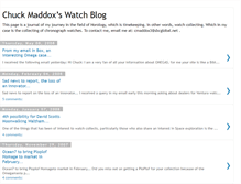 Tablet Screenshot of chuckmaddoxwatch.blogspot.com