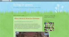 Desktop Screenshot of jillianislivingingreen.blogspot.com