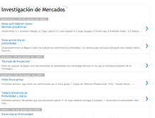 Tablet Screenshot of investigacionadministracion.blogspot.com