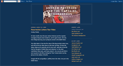 Desktop Screenshot of andrew-peterson.blogspot.com