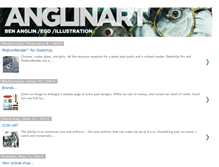 Tablet Screenshot of anglinart.blogspot.com