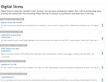 Tablet Screenshot of digital-stress.blogspot.com
