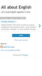 Mobile Screenshot of englishnice.blogspot.com