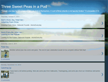 Tablet Screenshot of 3sweetpeas.blogspot.com