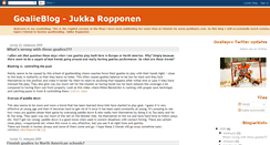 Desktop Screenshot of goalieblog-jukka.blogspot.com