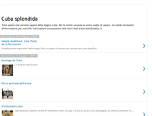 Tablet Screenshot of cubasplendida.blogspot.com