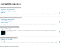 Tablet Screenshot of mexicalitecnologico.blogspot.com