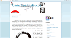 Desktop Screenshot of caminhosdialeticos.blogspot.com