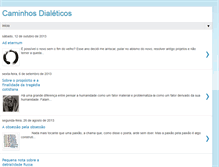 Tablet Screenshot of caminhosdialeticos.blogspot.com