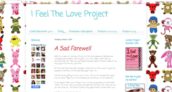 Desktop Screenshot of ifeeltheloveproject.blogspot.com