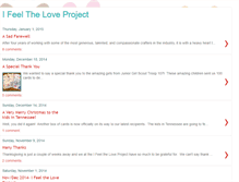 Tablet Screenshot of ifeeltheloveproject.blogspot.com