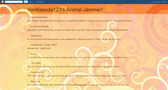 Desktop Screenshot of animaljammer.blogspot.com