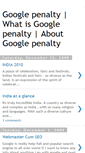 Mobile Screenshot of google-penalty.blogspot.com