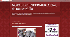 Desktop Screenshot of enfermerianotas.blogspot.com