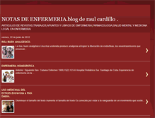 Tablet Screenshot of enfermerianotas.blogspot.com