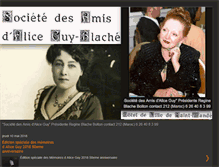 Tablet Screenshot of les-amis-alice-guy.blogspot.com