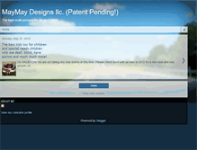 Tablet Screenshot of maymaydesignsllc.blogspot.com