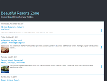 Tablet Screenshot of beautifulresortszone.blogspot.com