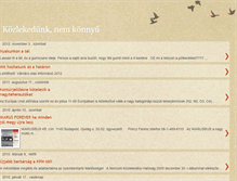 Tablet Screenshot of kozlekedjunk.blogspot.com