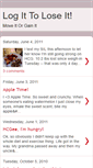 Mobile Screenshot of logittoloseit.blogspot.com