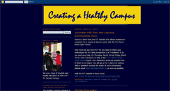 Desktop Screenshot of healthyucampus.blogspot.com