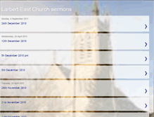 Tablet Screenshot of larberteastsermons.blogspot.com