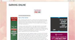 Desktop Screenshot of earningonline-dreamersdream.blogspot.com