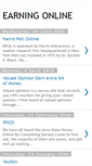 Mobile Screenshot of earningonline-dreamersdream.blogspot.com
